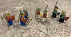 Lego Yellow Castle 375/6075 - Minifigs - With Accesories + Stickers