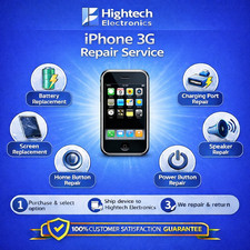 iPhone 3G Battery LCD Screen Speaker Charging Port Button Replacement Service