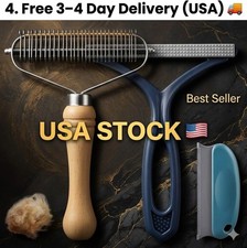3PCS Pet Hair Remover Tool, Dog Cat Fur Lint Cleaner Brush for Carpet Couch Car