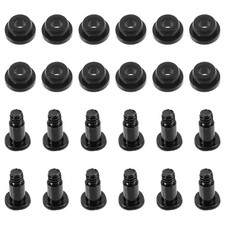 24 Pcs Hard Disk Drive Screws Hard Drive Screws and Shock Absorption Rubber Wash