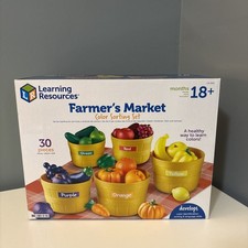 Learning Resources   Farmer  s Market Sorting Set Pre-owned, Open Box 