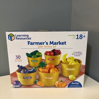 Learning Resources   Farmer s Market Sorting Set (Pre-owned, Open Box)