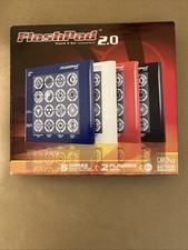 NEW FlashPad 2.0 Electronic Memory Game Touch N Go 5 Games 2 Player Age 6 BLUE