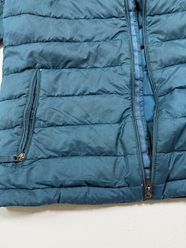 Patagonia Puffer Jacket Kids Large Size 12 Blue Full Zip Down Sweater 68244 READ - Picture 9 of 12