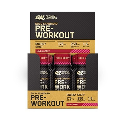 Optimum Nutrition Gold Standard Pre-Workout Shot (12x60ml) Cola (34,71 EUR/L)