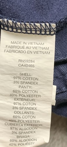 The Childrens Place Girls Sz 8 Navy Uniform Twill Woven Pleated Skort NWT K279N - Picture 8 of 8