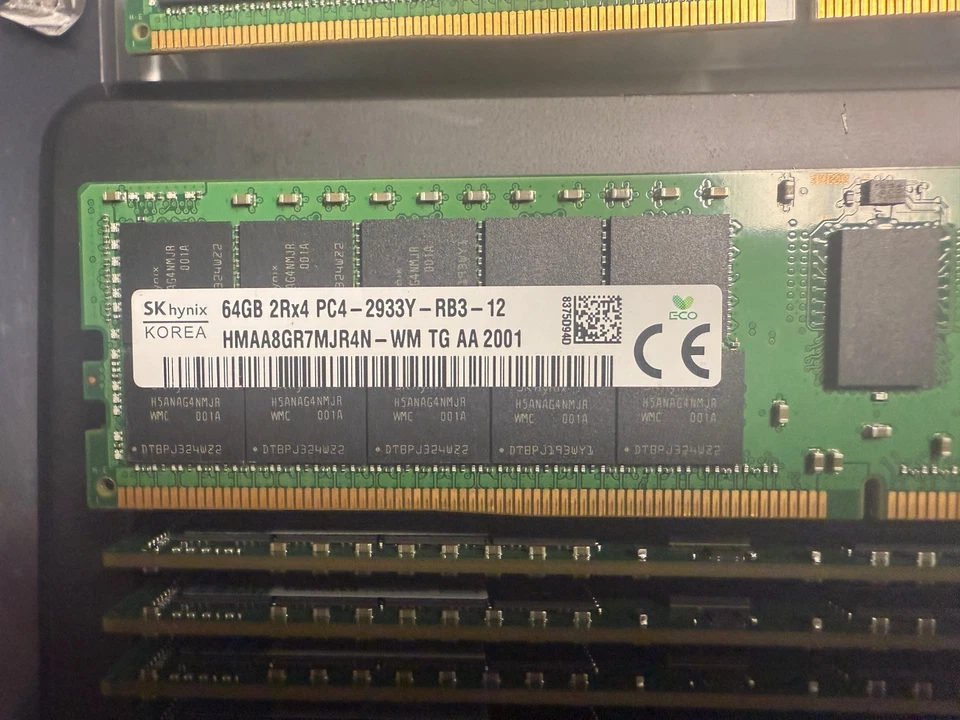 HP HPE 64GB MEMORY 1X64GB 2RX4 PC4-2933Y-RB3-12 P03053-1A1 348941-001 SERVER RAM - Image 2 of 3