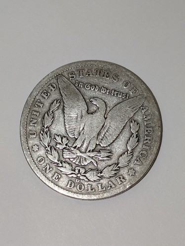 1901-O Morgan Silver Dollar - 90% US Coin T78 - Picture 3 of 3