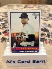 2025 Topps Heritage High Number #570 Chad Patrick RC Milwaukee Brewers Rookie
