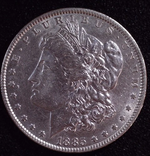 1885 Morgan Dollar, Uncirculated, VAM "5A Dbl'd 85/Clash" See Photos & VAM INFO