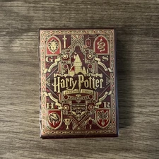Harry Potter Premium Playing Cards Collector's Red Gold Theory11 deck set