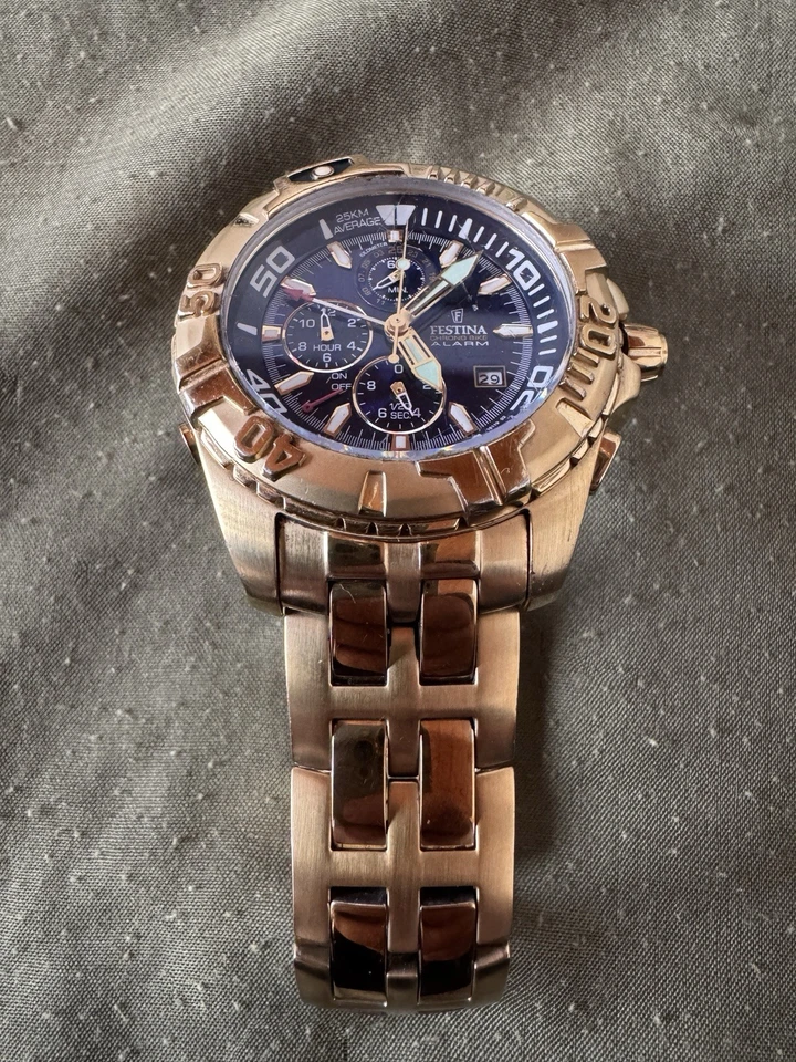 Festina Chrono Bike Alarm Herrenuhr - Bild 3 von 4