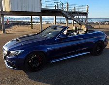 Mercedes C-class C63s, convertible, FSH