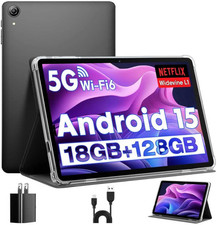 Android Tablets 10 Inch Tablet Android 15 Tablet, Octa-Core, 18 GB RAM 128 GB RO