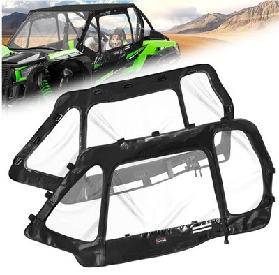 StarknightMT Soft Upper Doors w/ Mirror Holes Kawasaki Teryx KRX 1000 2020-2026