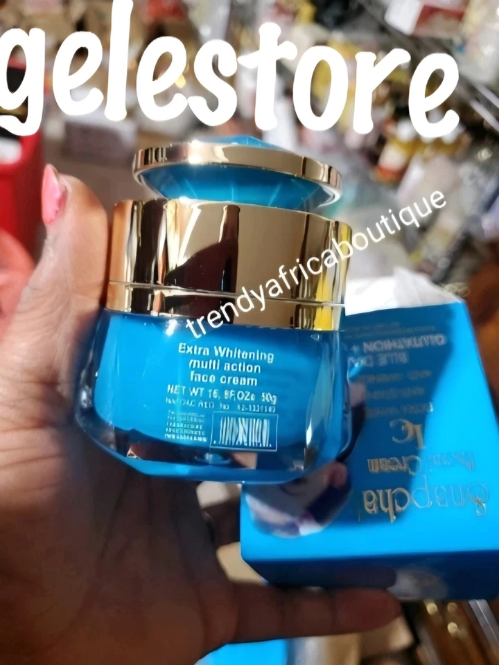 5pc. Lait snapchat Diamant blue Body lotion, serum, Shower Gel,Face Cream Set.👌 - Image 3 of 4