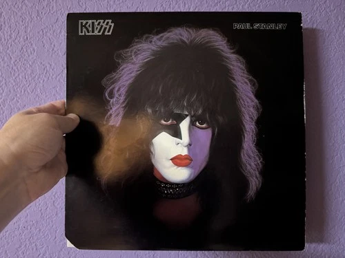 KISS Paul Stanley 1978 Solo LP – EX+ Cover, Mint Poster & Innersleeve Aucoin