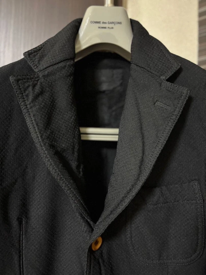 Chaqueta a medida COMME des GARCONS HOMME DEUX Poli-Vellón Gris Talla M Usada Foto 3 de 4