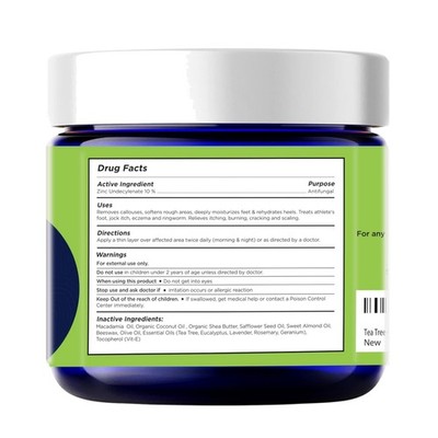 Ayurvedic Tea Tree Foot Balm - Soothing Moisturizer