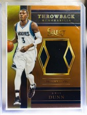 Kris Dunn/49 - 2017-18 Panini Select Throwback Memorabilia #TM-KDN Copper Prizm