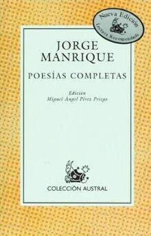 Poesias Completas (Austral) von Manrique, Jorge | Buch | Zustand sehr gut