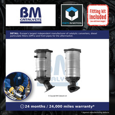 Catalytic Converter Type Approved + Fitting Kit fits NISSAN NAVARA D22, D40 2.5D