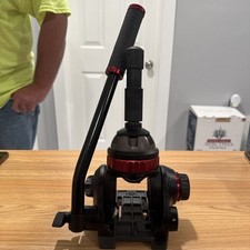 Manfrotto 502AH Video Head MT055XPRO3 Aluminum Tripod Kit