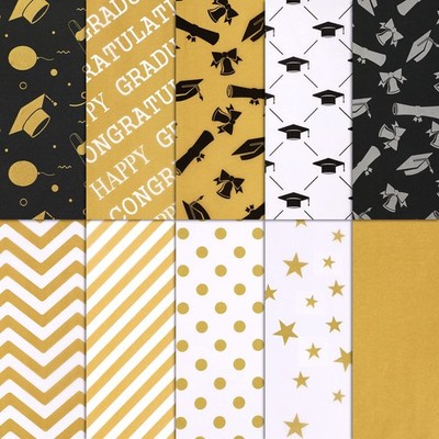 100 Sheets 2026 Grad Party Supplies Tissue Paper 13x19 Inch Graduation Decor