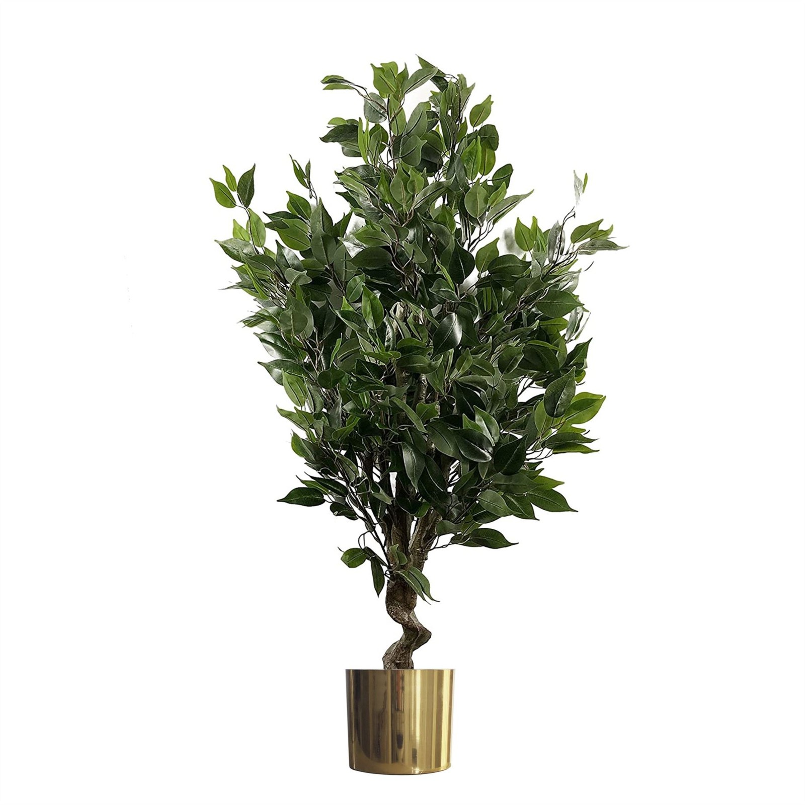 Faux Palm and Foliage Tree Plant - Image 2
