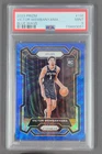 2023-24 Panini Prizm Victor Wembanyama Prizms Blue Wave RC #136 Spurs PSA 9