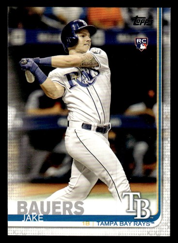 2019 Topps #311 Jake Bauers Rookie Tampa Bay Rays - Picture 1 of 2