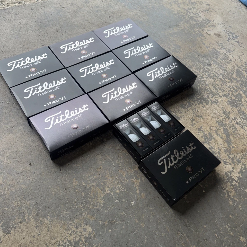 Pelotas de golf Titleist Pro V1 Left Dot Tour Preferred 10 docenas nuevas ✅ Foto 4 de 4