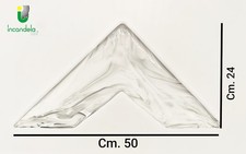 AZZURRA Applique SOLO VETRO di Murano dec.Bianco di La Murrina