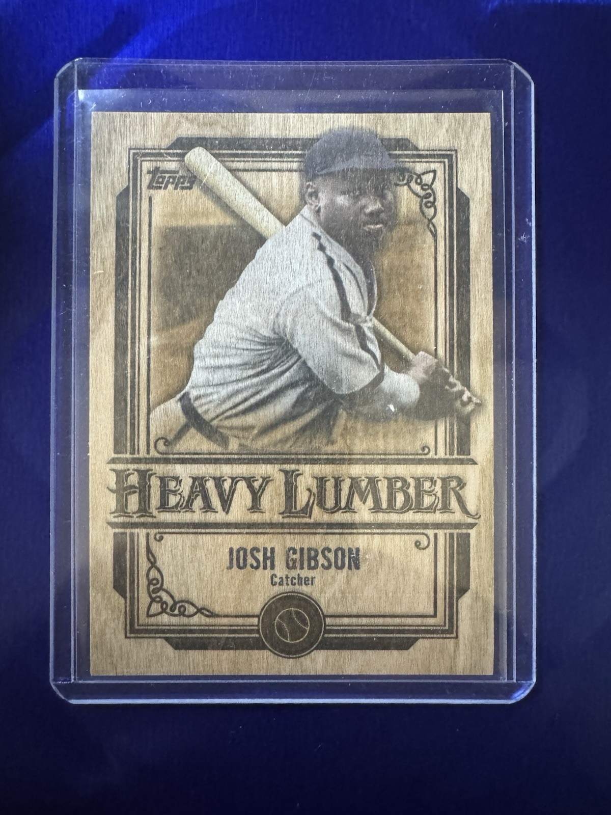 2025 Topps Update Josh Gibson Heavy Lumber #HL-63 SSP Case Hit