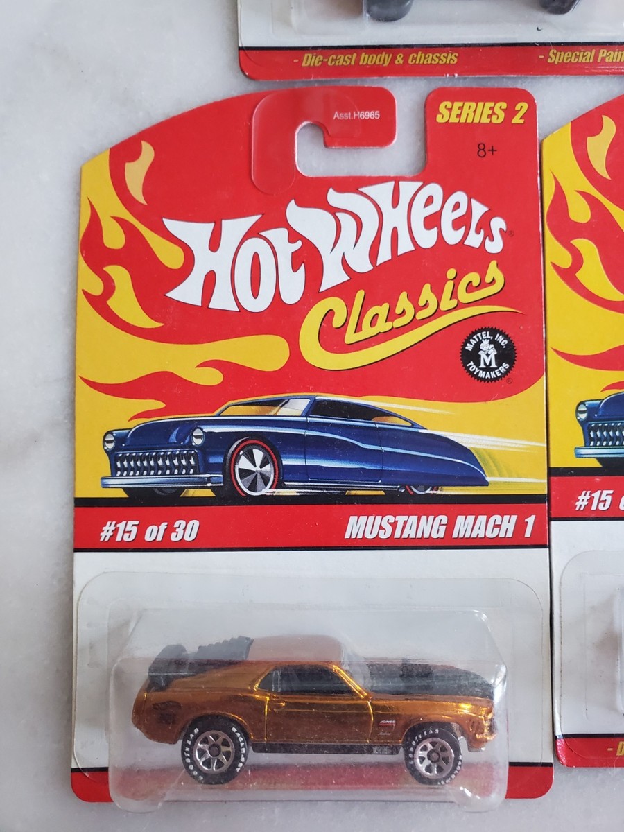 Hot Wheels Classics Series 2 Mustang Mach 1 Color Variation Lot 5