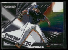 2022 Panini Prizm Draft Picks #PZ-BM Brycen Mautz Prizmatic St. Louis Cardinals