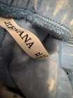 Blue Mineral Wash Lounge Pants With Drawstring Waist By Zenana Size xL — photo 5