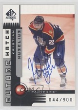 2001-02 SP Authentic Future Watch 44/900 Kristian Huselius #177 Auto 0ll