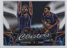 2023-24 Topps Cosmic Chrome Star Clusters Klay Thompson Stephen Curry #SC-3 1k98