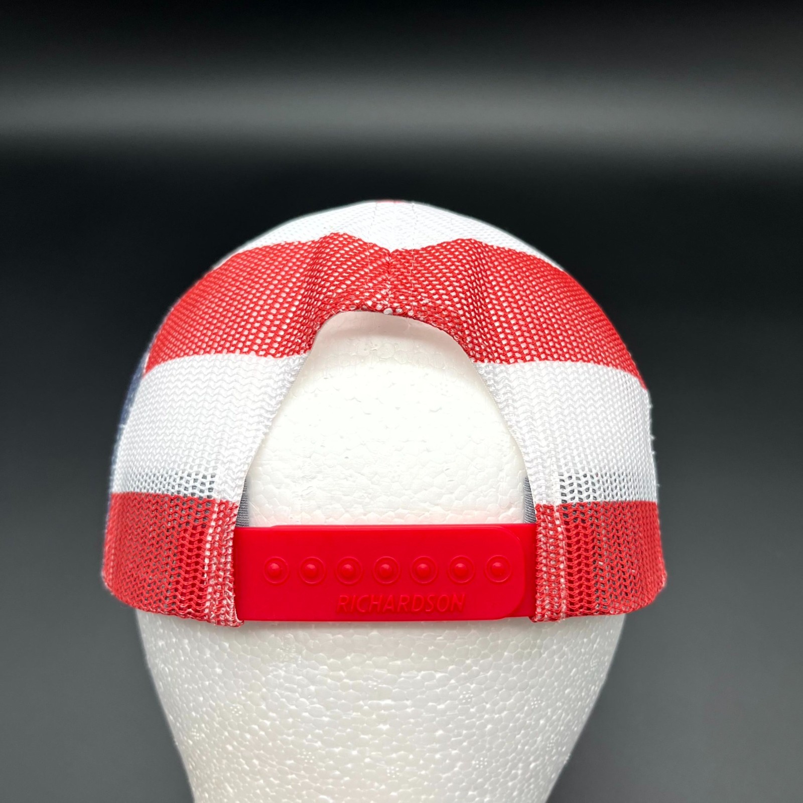 USA Flag Mill Plain Electric Patch Hat Richardson… - image 4