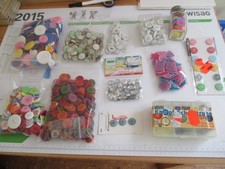 Knöpfe Konvolut, viele verschiedene Farben und Formen