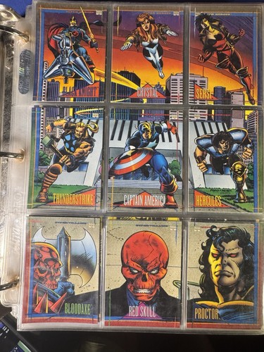 1993 Marvel Universe Series 4-COMPLETE 180 Card 🔥🔥🔥 - Picture 10 of 20