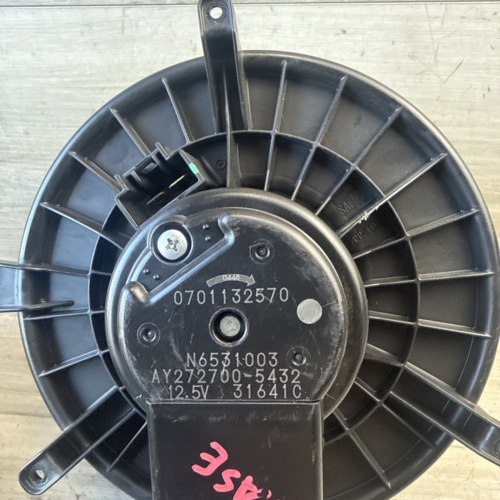 ✅ 2014-17 Maserati Ghibli HVAC AC Air Heater Blower Fan Motor AY2727005432 Oem ✅
