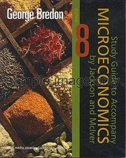 Study Guide to Accompany Microeconomics by Jackson and McIver by George Bredon