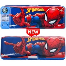 Spider-Man pencil case, blue pencil case, 22.7cm x 8.4cm, multi-function 5dc672