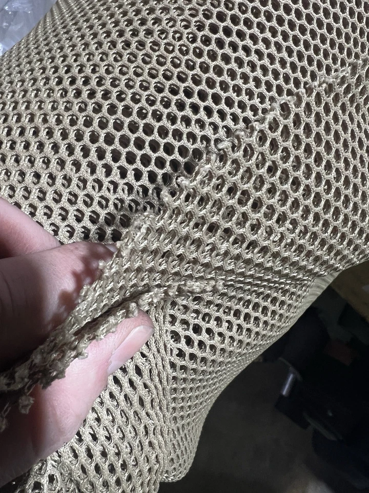 Tan 499 Military Spacer Mesh Fabric – 60” Wide, 4-Way Stretch, Apex R7118 - Image 3 of 4