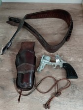 Lone Star Gun super shot Metal Gun Toy Vintage 1950&rsquo;s 1960&rsquo;s with holster - View