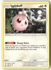 Igglybuff 168/236 Uncommon Cosmic Eclipse Pokemon Near Mint