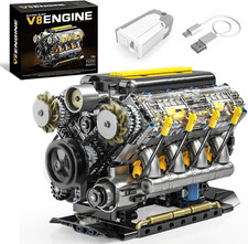 STEM V8 Engine Model Kit - 905 PCS Educational Toy for Teens  Adults