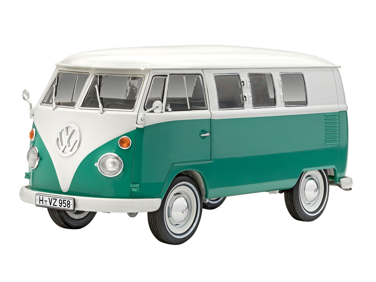 Maquette Revell 07675 Volkswagen T1 Bus de camping miniature à l'échelle 1/24